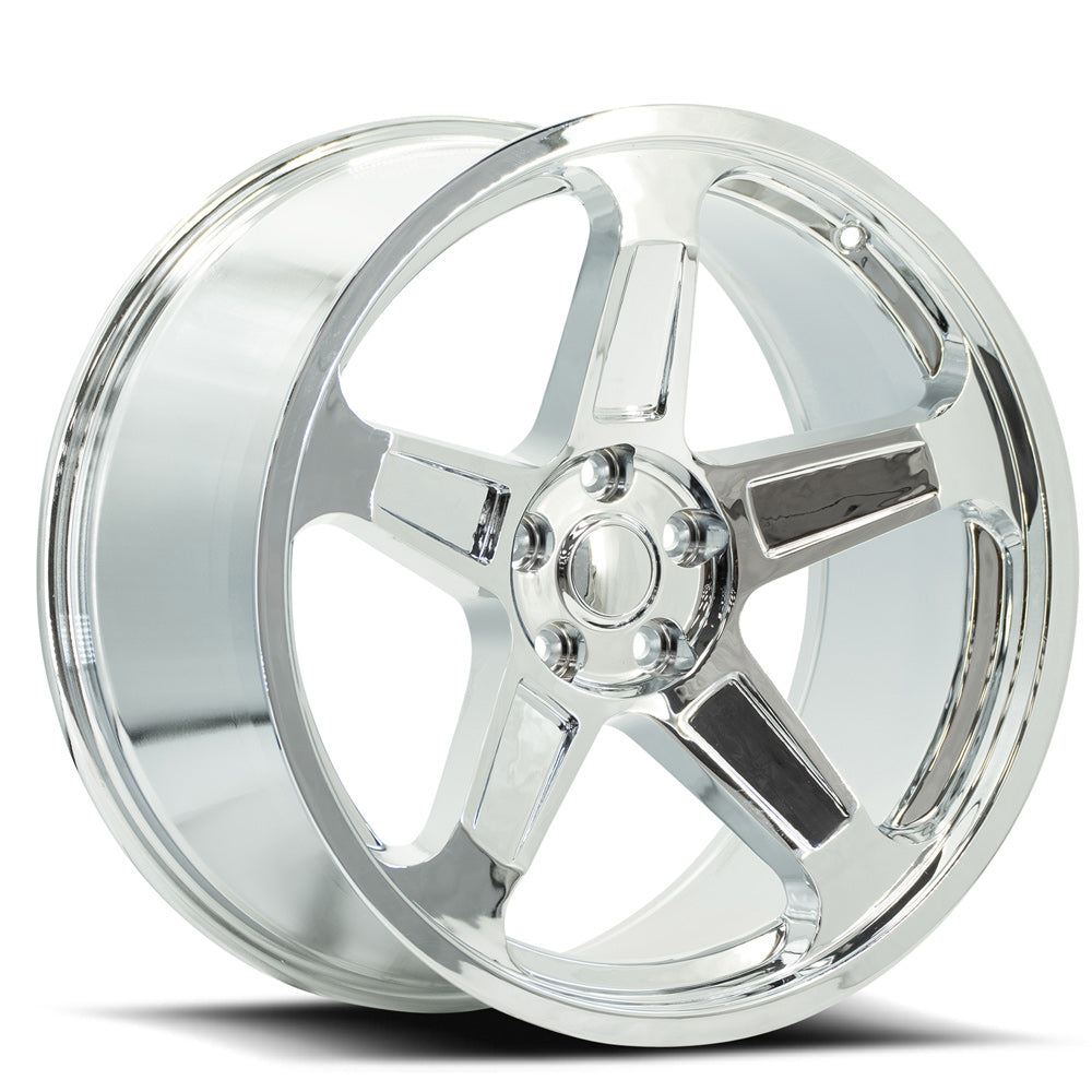 20x10.5 O.E. Revolution D-12 Chrome Wheel 5x115 (25mm)