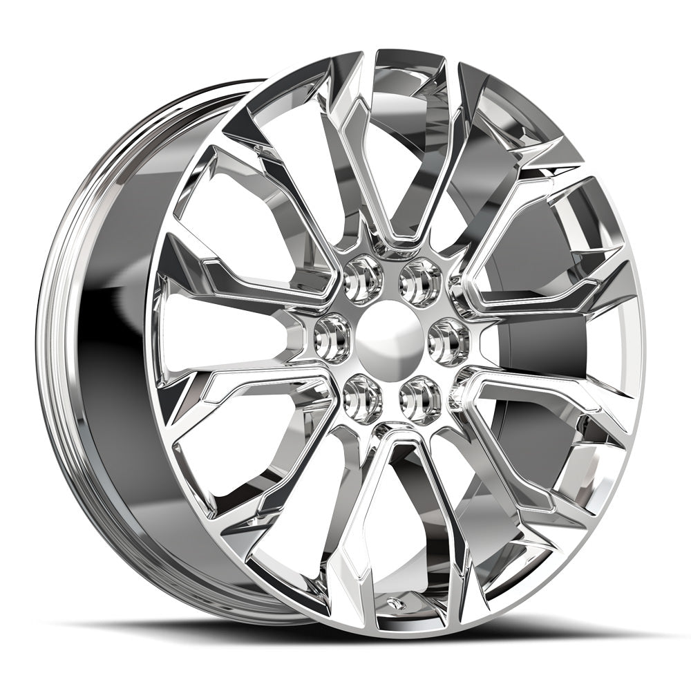 24x10 O.E. Revolution G-38 Nano Chrome Wheel 6x5.5 (31mm)