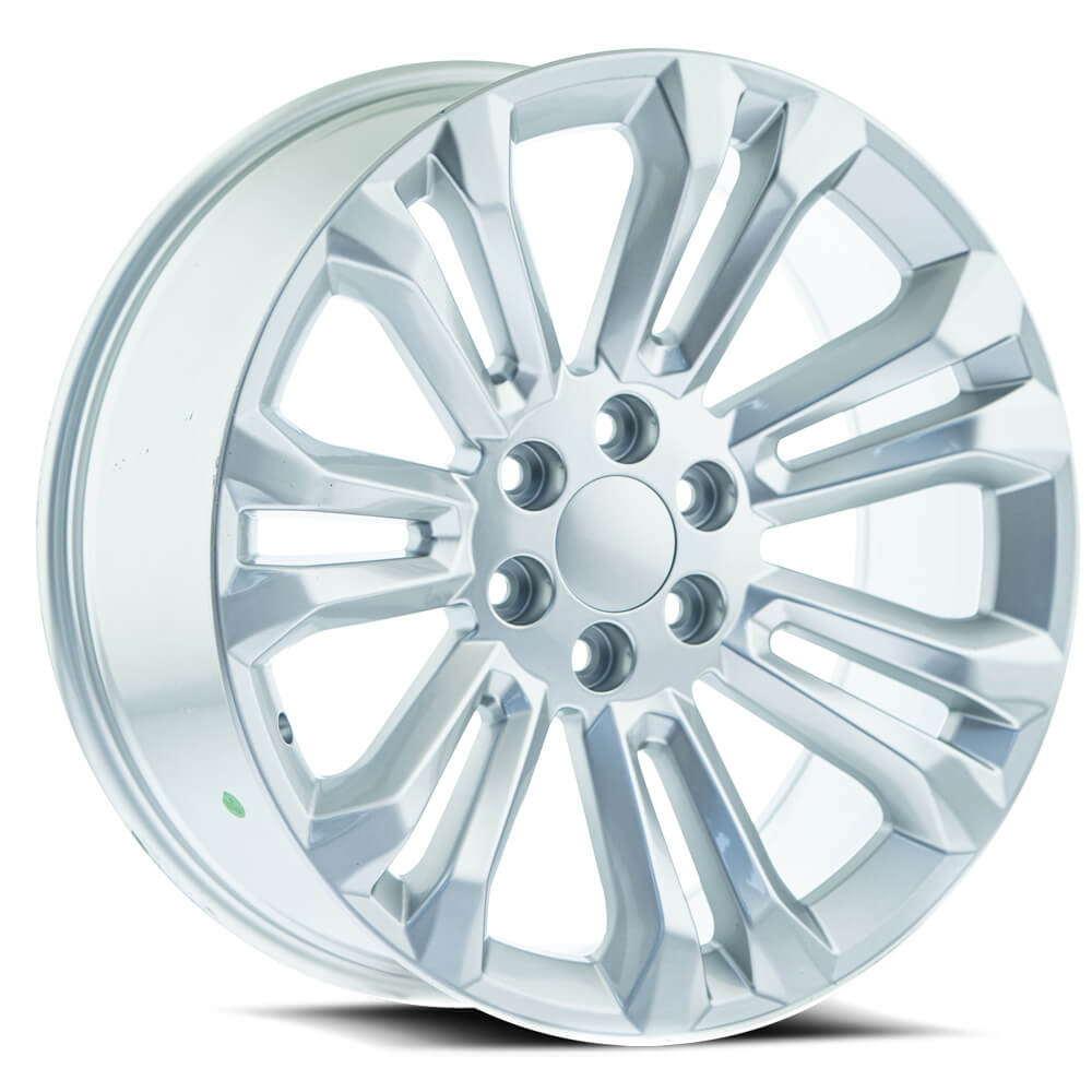 26x10 O.E. Revolution 158 Full Silver Wheel 6x5.5 (30mm)