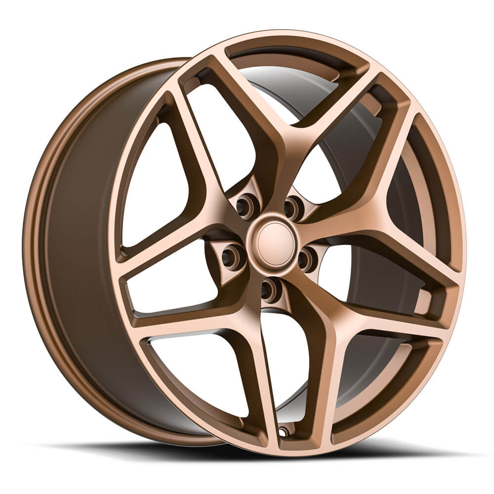 22x10 O.E. Revolution Z28 Matte Bronze Wheel 5x120 (25mm)