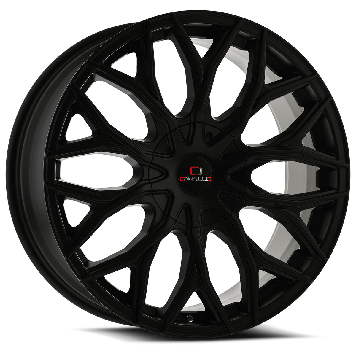 20x8.5 Cavallo CLV-37 Matte Black Machined Dark Bronze Wheel 6x4.5/6x5.5 (15mm)
