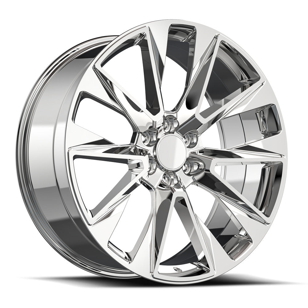 22x9 O.E. Revolution C-14 Nano Chrome Wheel 6x5.5 (28mm)