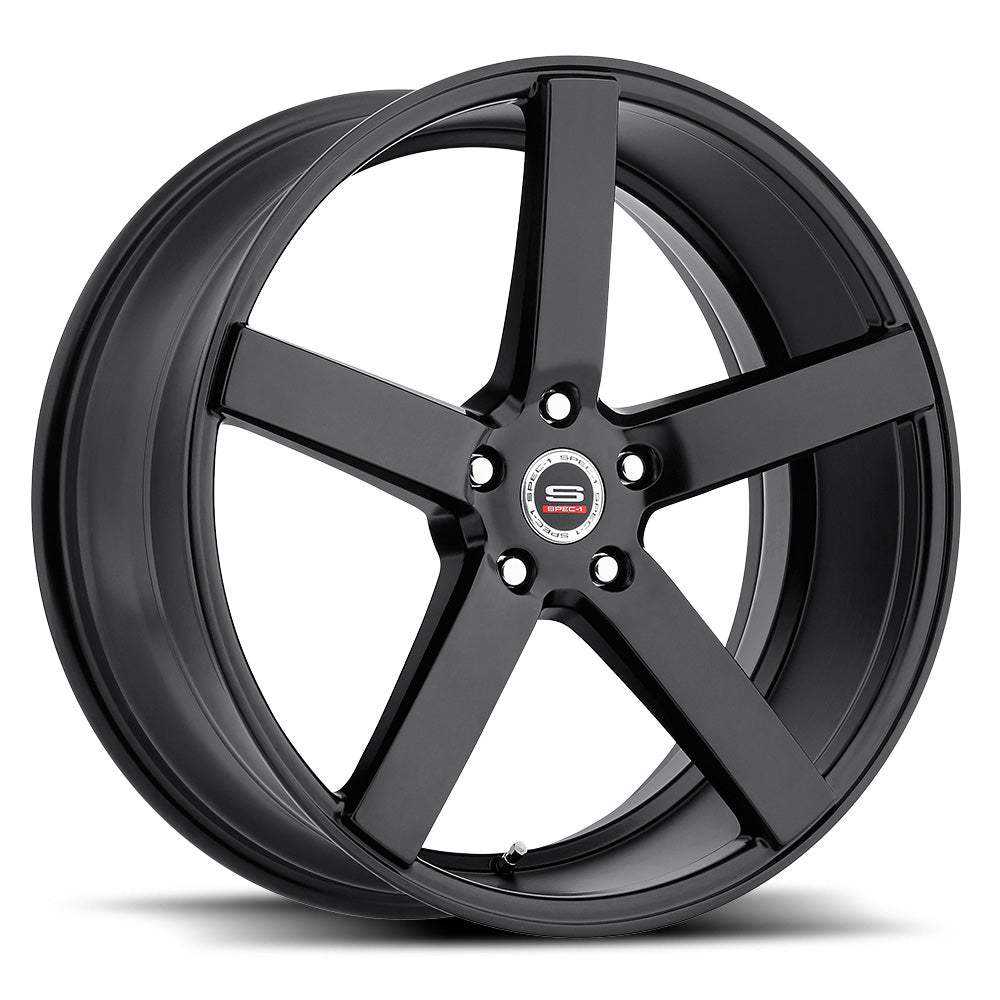 20x9.5 Spec-1 SP-36 Gloss Black Wheel 5 Lug Blank (42mm)