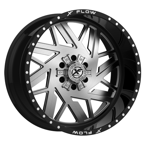 26x14 XFX Flow XFX-306 Brushed & Milled Wheel 5x5/5x5.5 (-76mm)