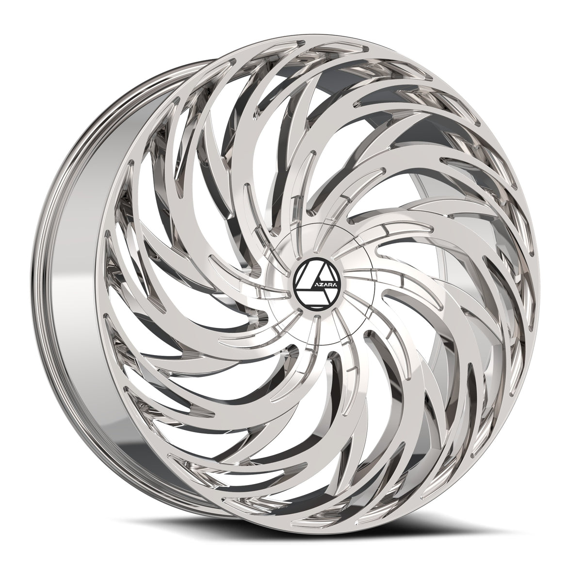 30x9.5 Azara AZA-531 Chrome Wheel Blank (15mm)