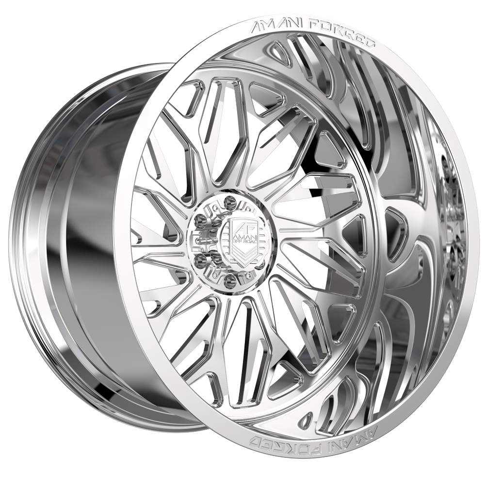 22x12 Amani Balta Polished FORGED Wheel 6 Lug Blank (-44mm)