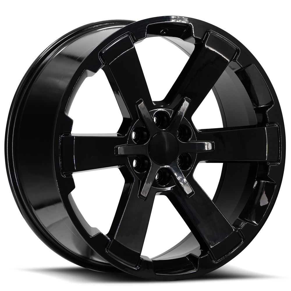 22x9 O.E. Revolution G-11 Gloss Black Wheel 6x5.5 (31mm)