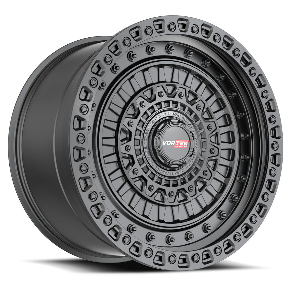 18x9 Vortek VRD-703 Matte Black Wheel 5x5/5x5.5 (-18mm)