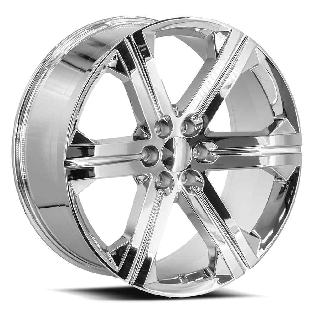 24x10 O.E. Revolution G-13 Chrome Wheel 6x5.5 (31mm)