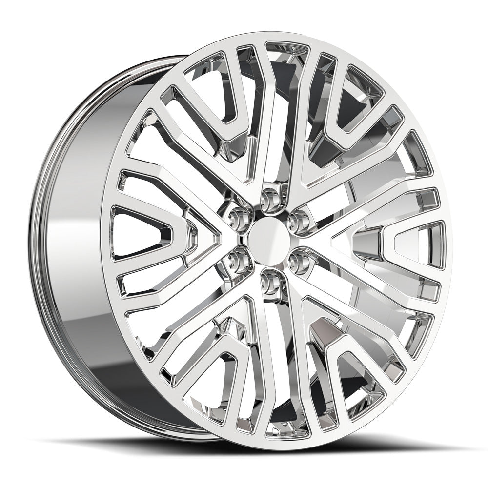 22x9 O.E. Revolution G-14 Nano Chrome Wheel 6x5.5 (28mm)