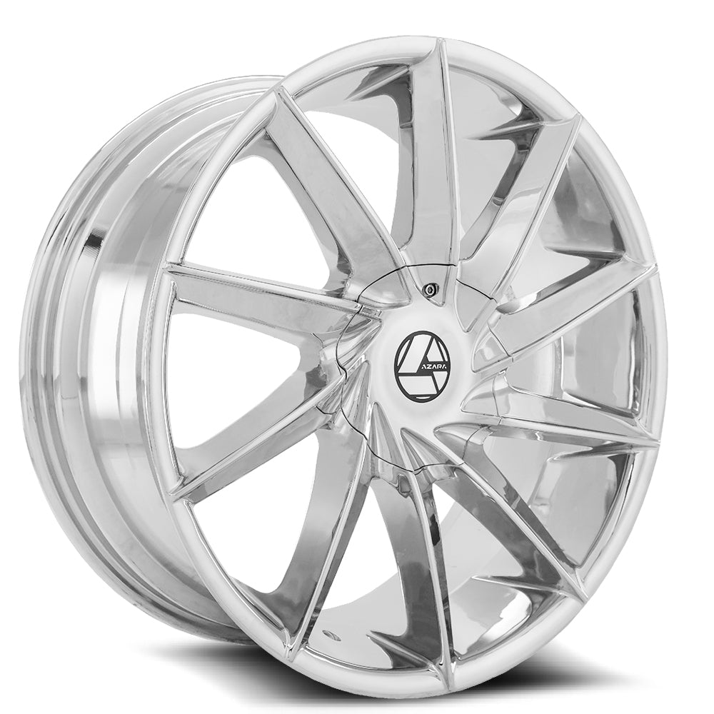 20x8.5 Azara AZA-506 Chrome Wheel 5x4.5/5x120 (35mm)