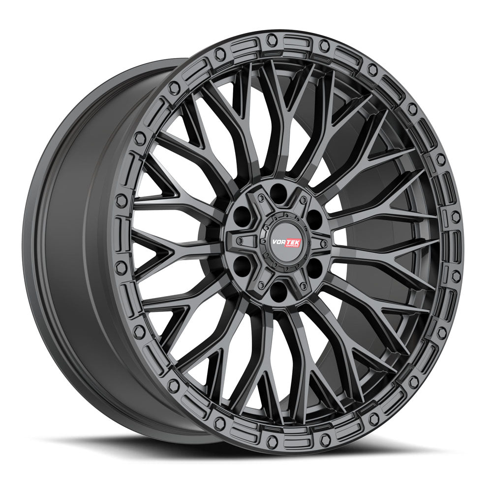 20x9 Vortek VRT-607 Matte Black Wheel 6x135/6x5.5 (0mm)
