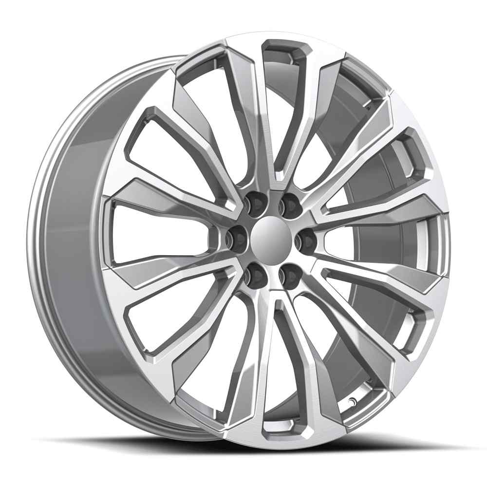 OE. Revolution G-31 26x10 6X139.7 +31 Cb 78.1 Silver & Machined