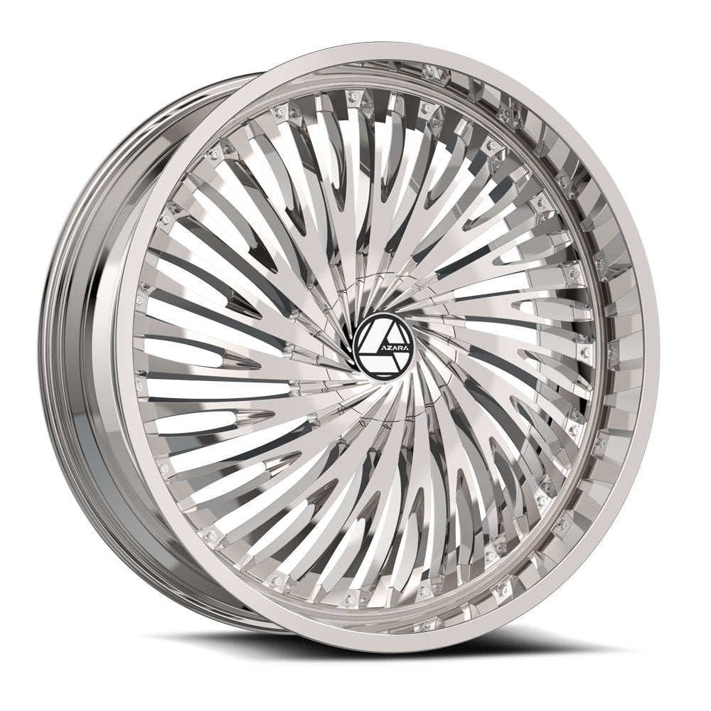 28x9.5 Azara AZA-526 Chrome Wheel 6x135/6x5.5 (22mm)