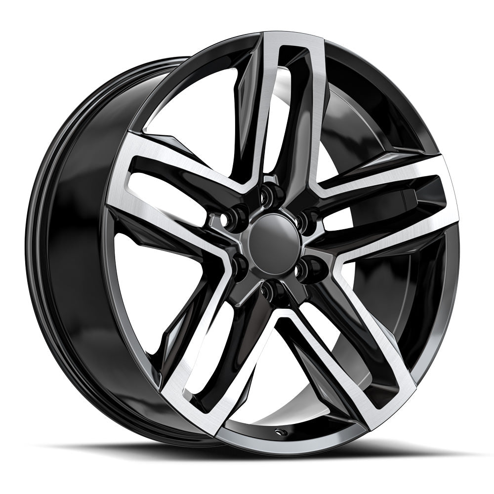 OE. Revolution C-24 22X9 6X139.7 +24 Cb 78.1 Gloss Black & Machined