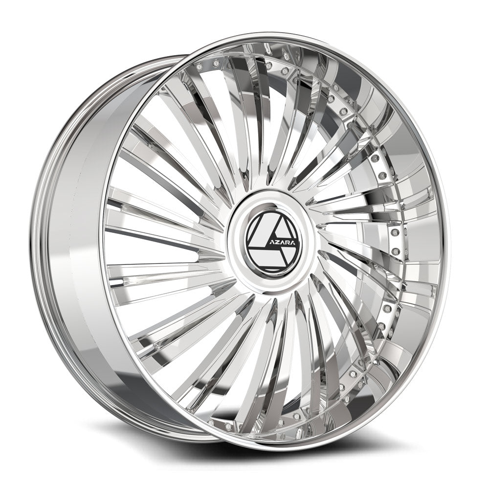 Azara AZX-102 30x9.5 6x135 6x139.7 +22 Cb 87.1 Chrome