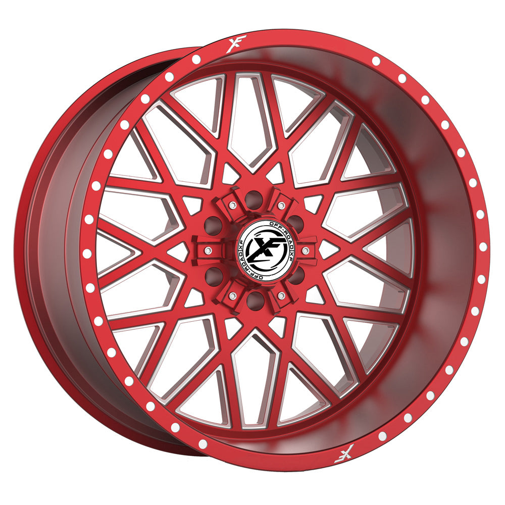 22x12 XFX Flow XFX-307 Brushed & Milled Wheel 5x5/5x5.5 (-44mm)