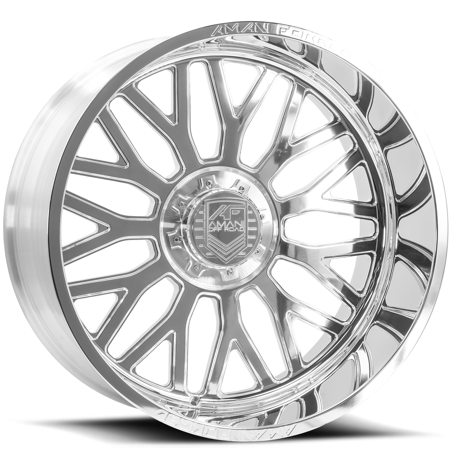 26x16 Amani Sorleno Polished Wheel Blank (-101mm)