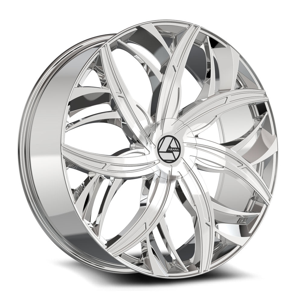 20x8.5 Azara AZA-541 Nano Chrome Wheel 5x4.25/5x4.5 (35mm)