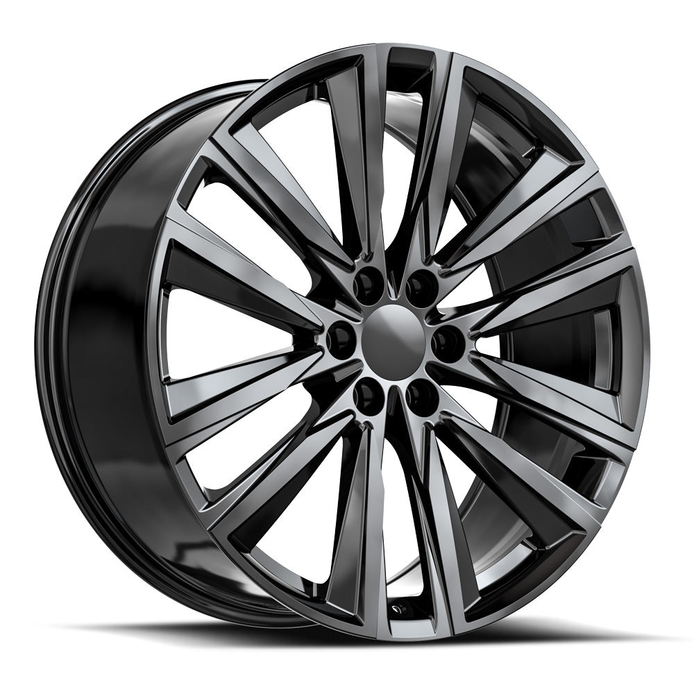 26x10 O.E. Revolution CAD-37 Gloss Black Wheel 6x5.5 (28mm)