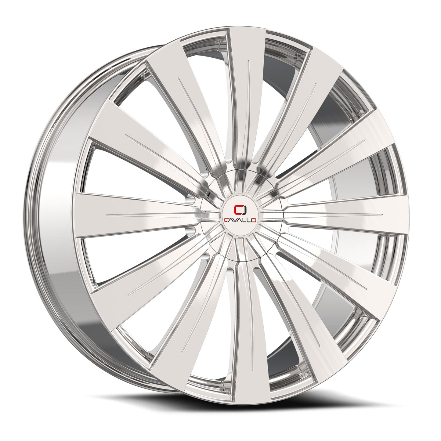 Cavallo CLV-49 20x8.5 5x114.3 5x120 +35 Cb 74.1 Nano Chrome