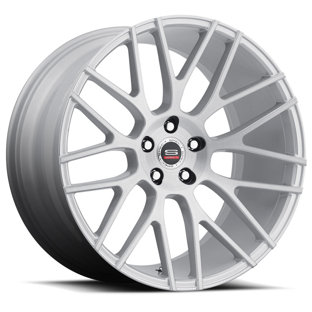 20x10.5 Spec-1 SPL-001 Silver Brushed Wheel Blank (20mm)