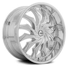 22x8.5 Azara AZA-515 Chrome Wheel 5x4.5/5x120 (38mm)