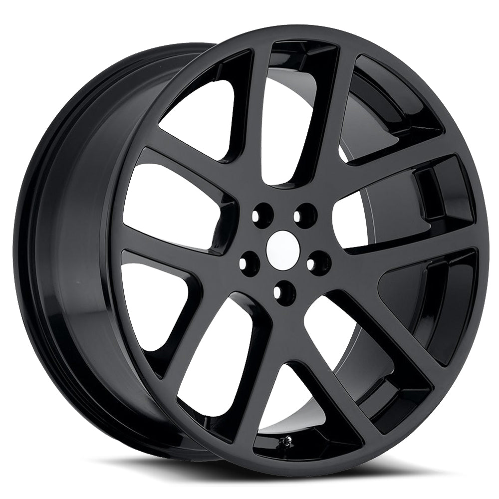24x10 O.E. Revolution 107 Gloss Black Wheel 5x5.5 (25mm)
