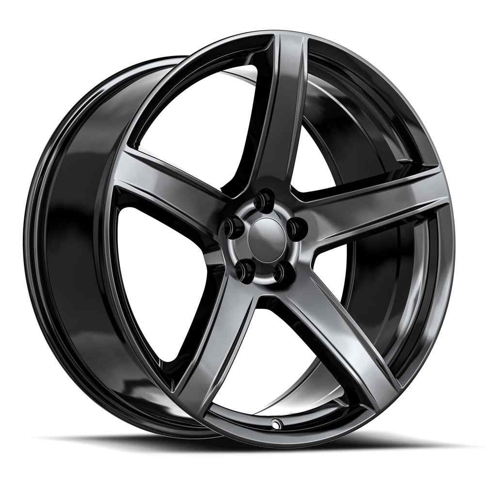 22x9 O.E. Revolution HC-2 Gloss Black Wheel 5x115 (20mm)