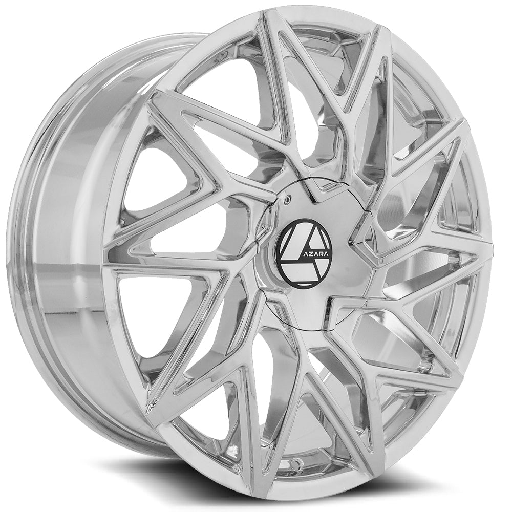 22x9.5 Azara AZA-511 Chrome Wheel 6x135/6x5.5 (25mm)