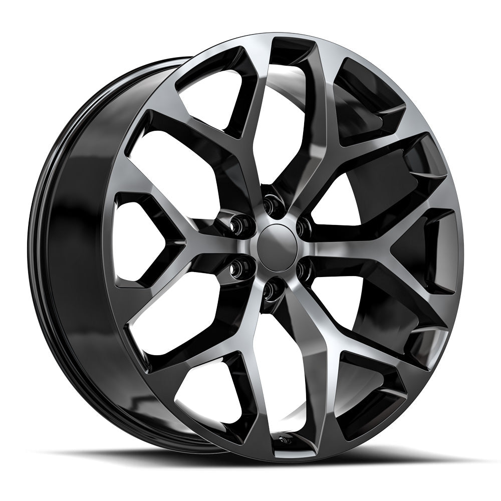26x10 O.E. Revolution G-09 Gloss Black Wheel 6x5.5 (24mm)