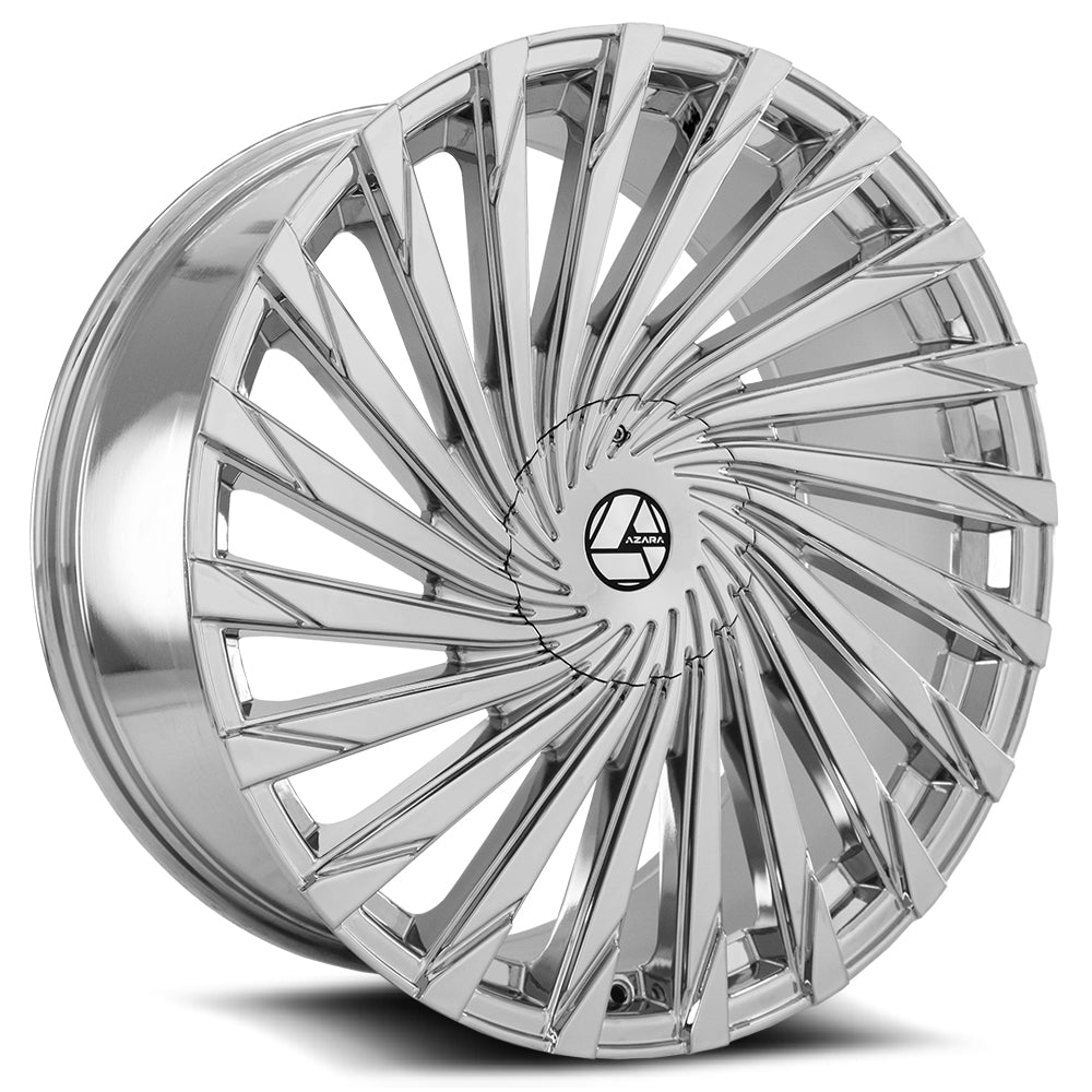 26x9.5 Azara AZA-501 Chrome Wheel 6x132/6x5.5 (25mm)