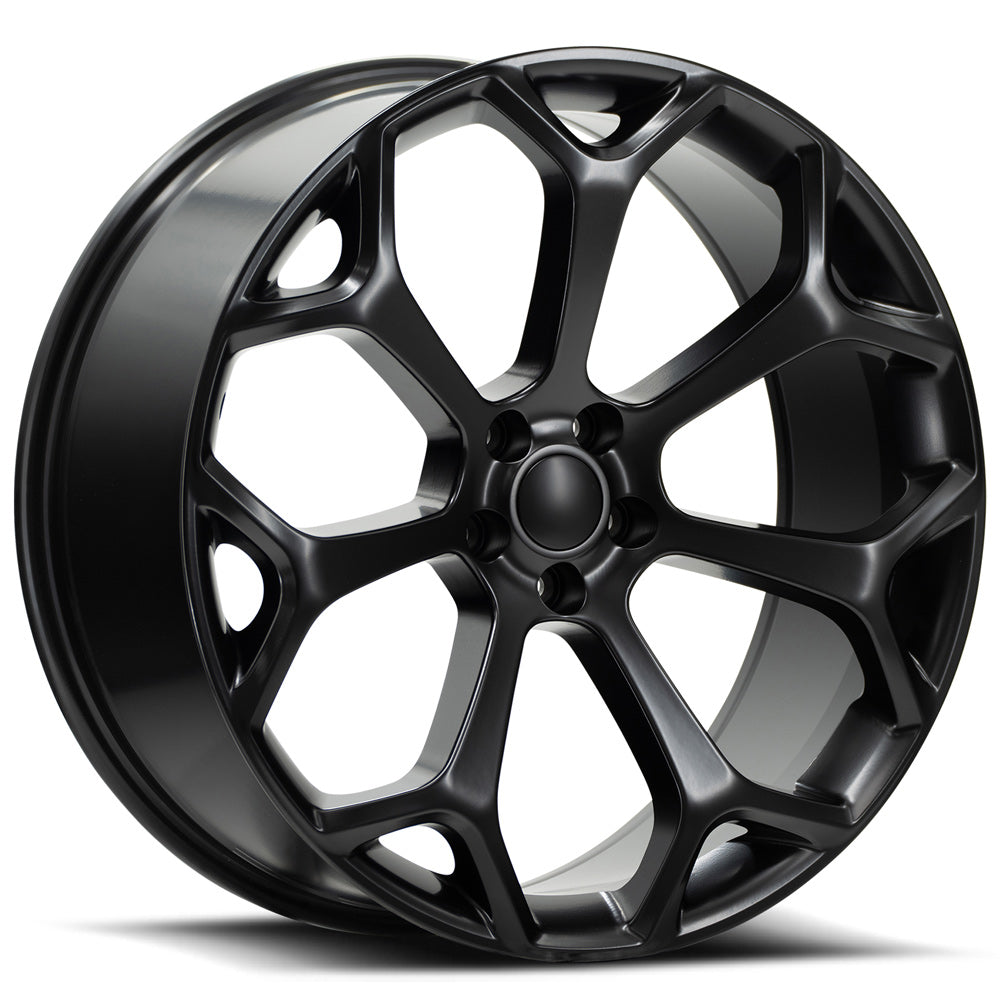 22x9 O.E. Revolution C-300 Satin Black Wheel 5x115 (20mm)