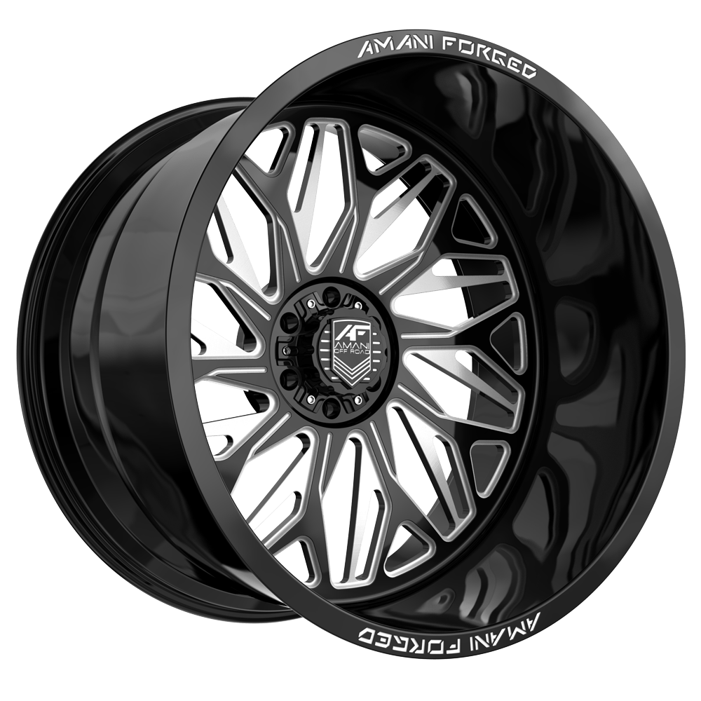 Amani BALTA-R 24x12 8x Blank -44 Cb 125.2 Gloss Black & Milled