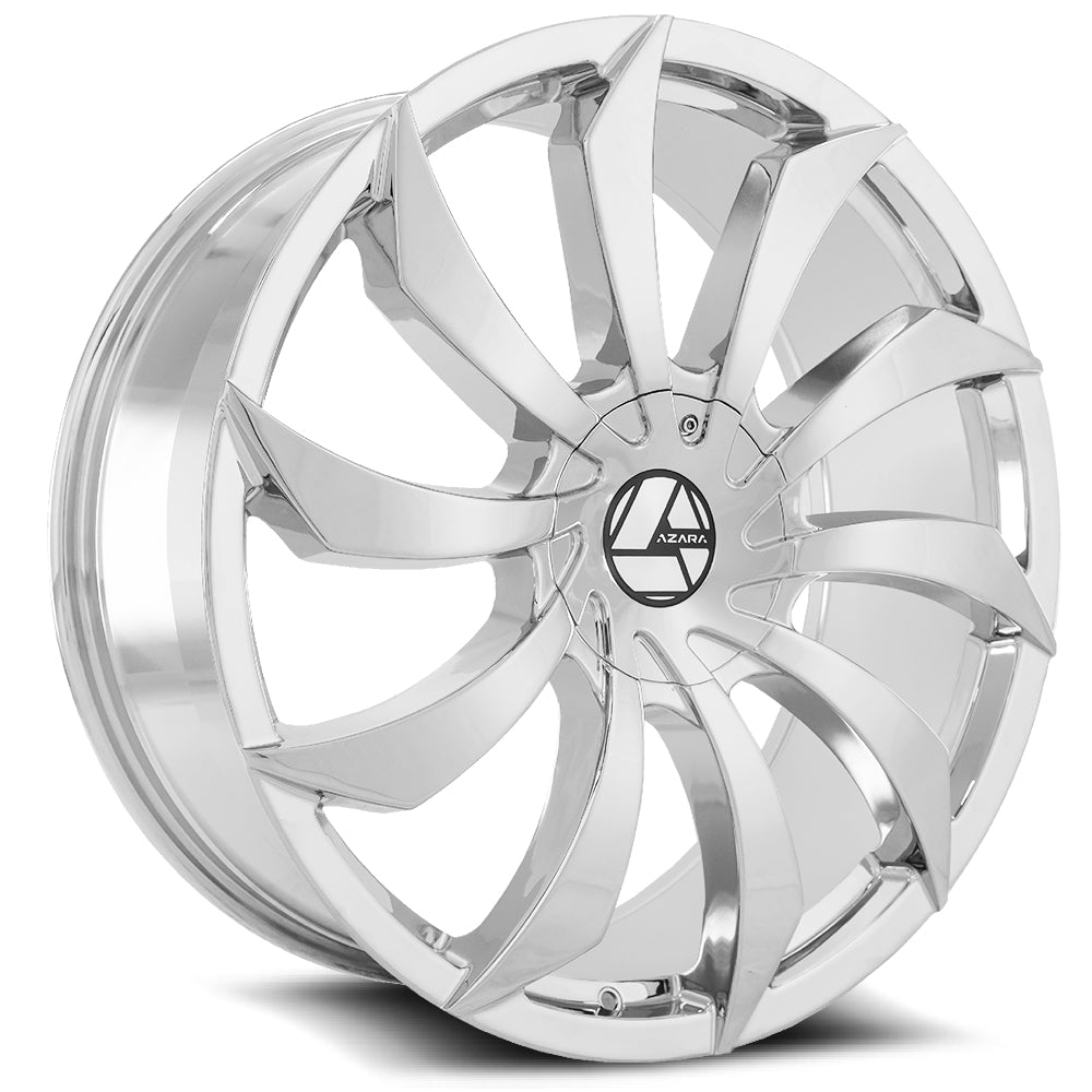 20x8.5 Azara AZA-507 Chrome Wheel 5x108/5x4.5 (35mm)