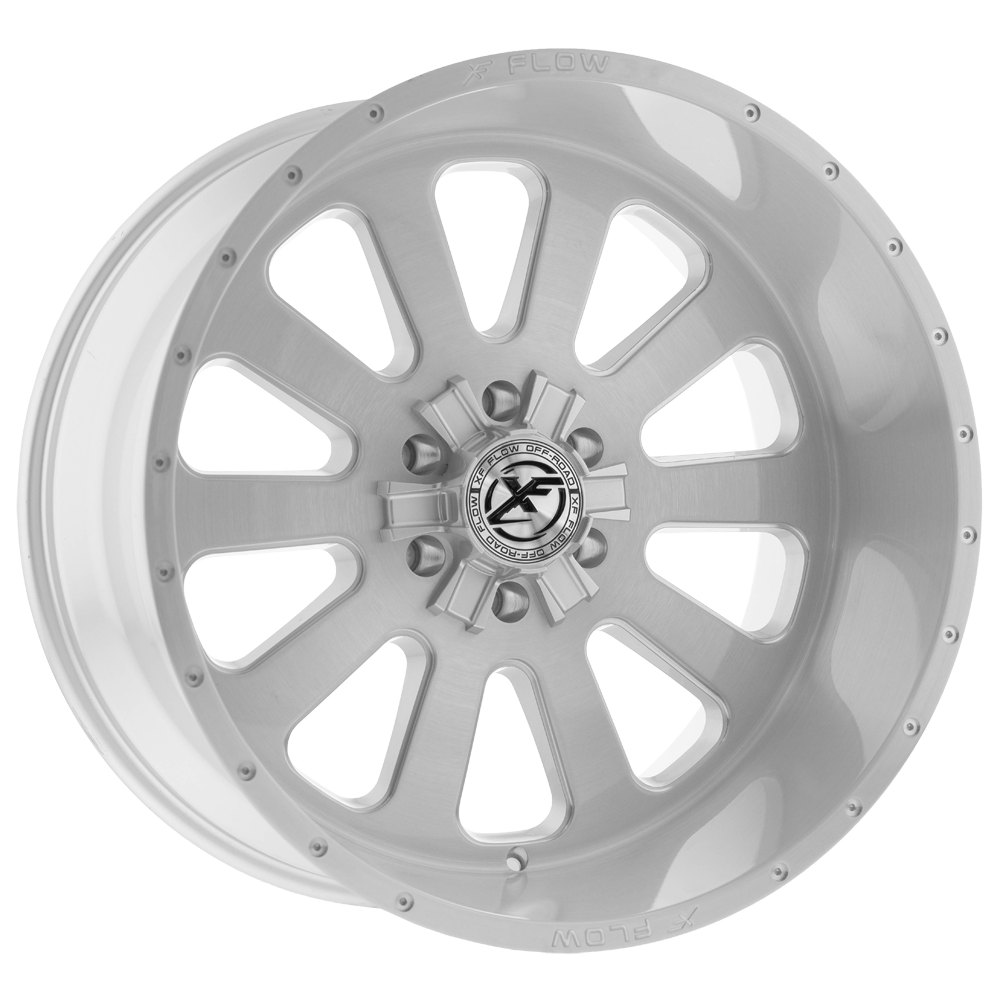 26x14 XFX Flow XFX-302 Brushed & Milled Wheel 5x5/5x5.5 (-76mm)