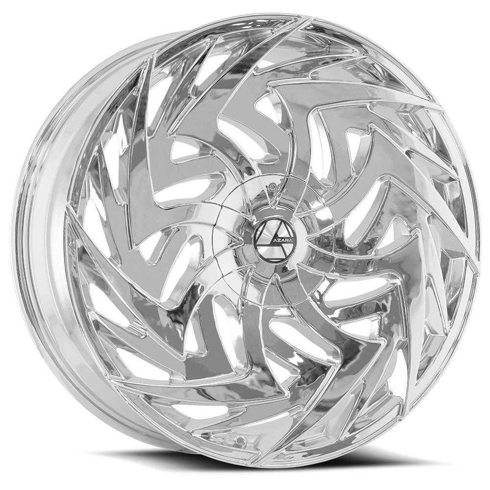 20x8.5 Azara AZA-520 Chrome Wheel 5x112/5x4.5 (35mm)
