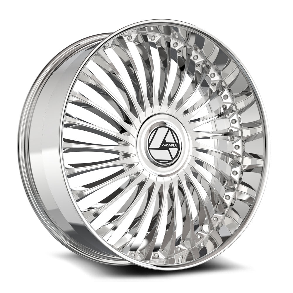 Azara AZX-103 22x8.5 5x114.3 5x120 +38 Cb 74.1 Chrome