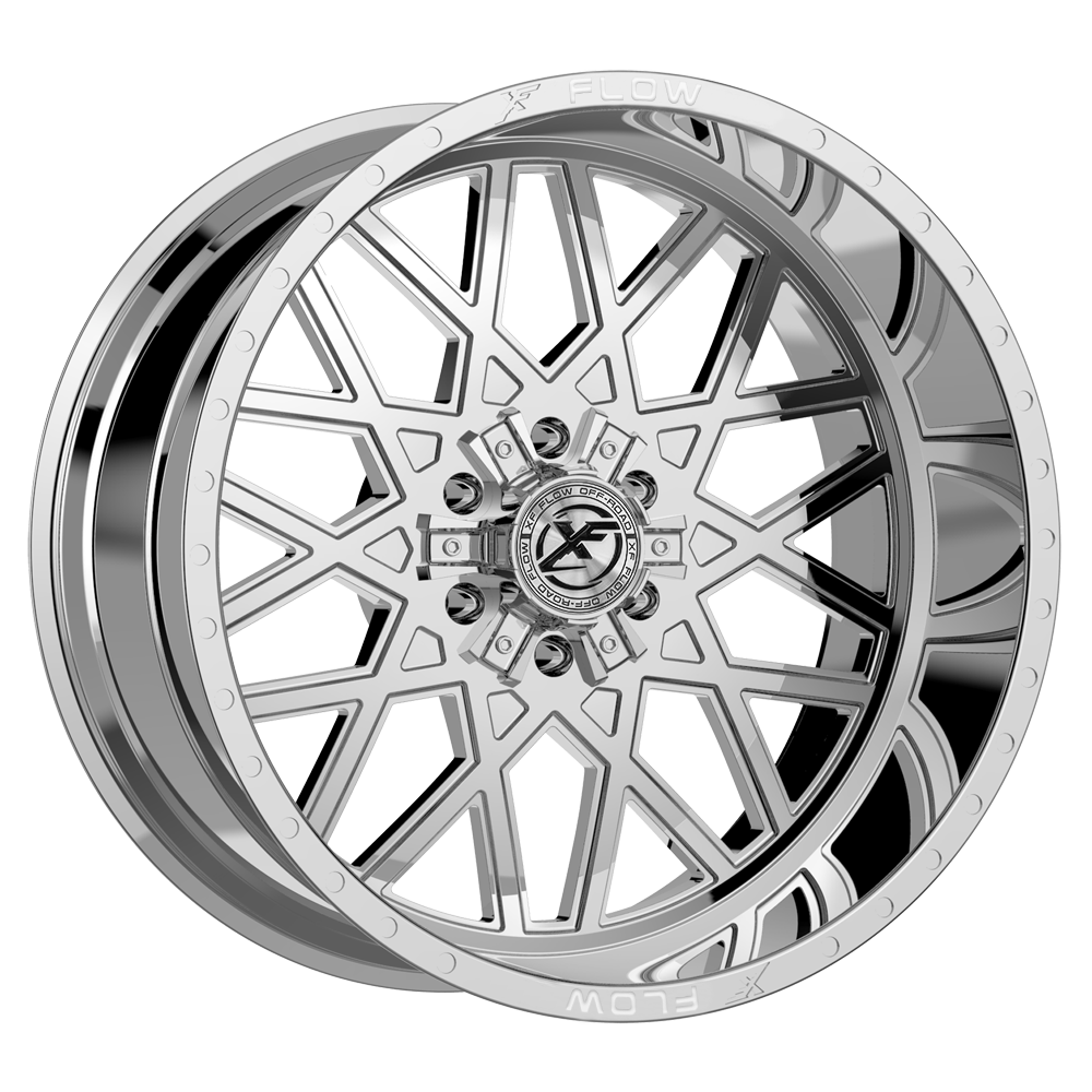 17x10 XFX Flow XFX-307 Chrome Wheel 6x135/6x5.5 (-12mm)