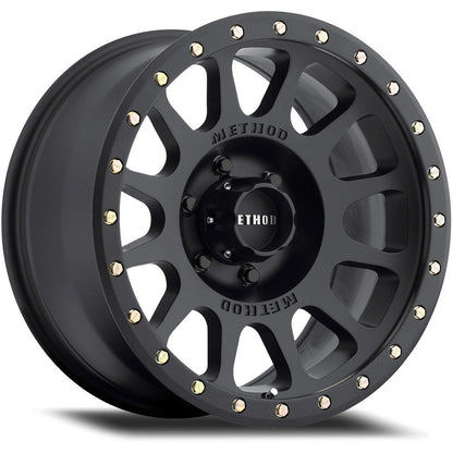 16x7 Method Race Wheels MR305 NV HD Matte Black Wheel 6x5.5 (0mm)