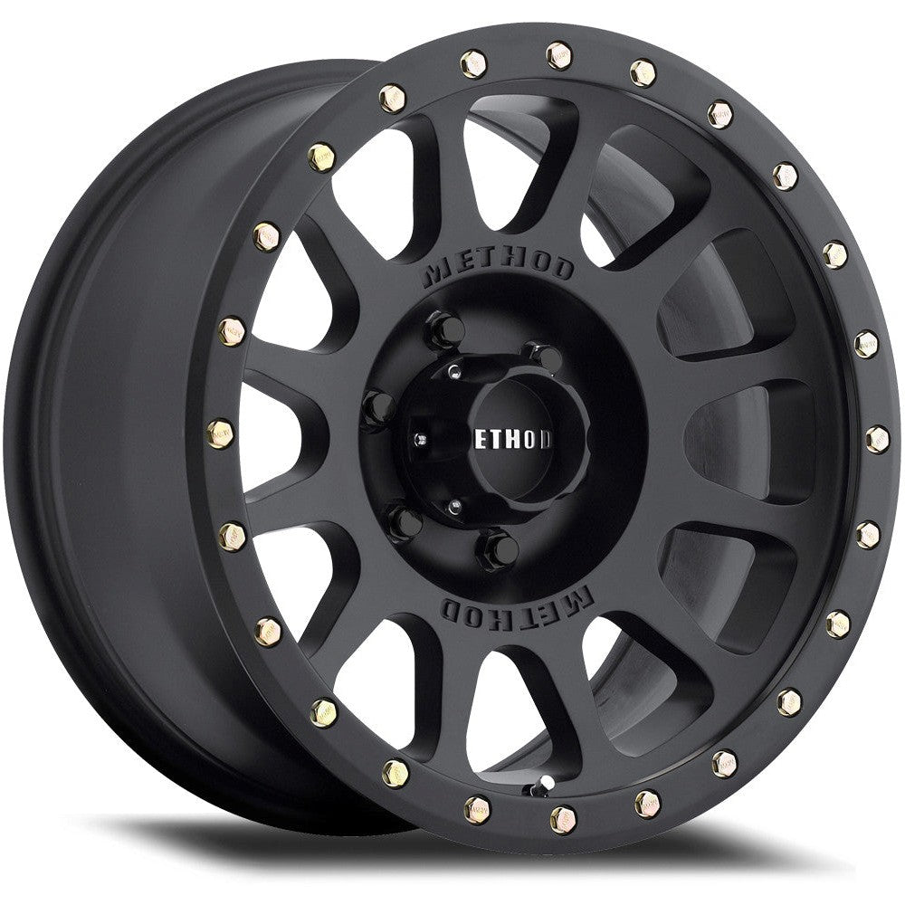 15x6 Method Race Wheels MR305 NV HD Matte Black Wheel 6x5.5 (0mm)