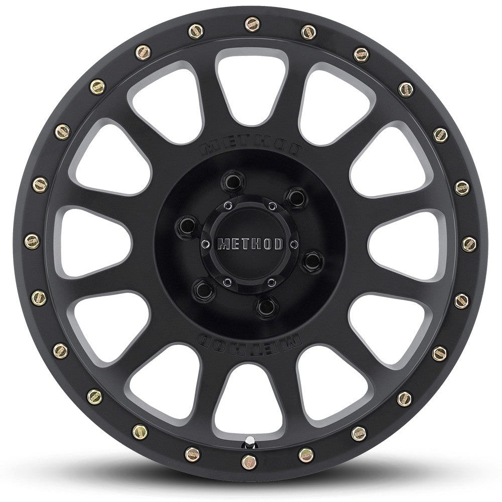 15x6 Method Race Wheels MR305 NV HD Matte Black Wheel 6x5.5 (0mm)