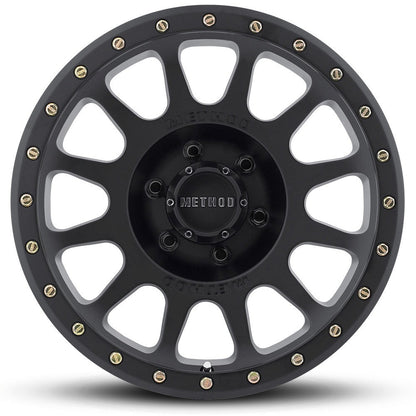15x6 Method Race Wheels MR305 NV HD Matte Black Wheel 6x5.5 (0mm)