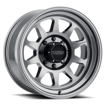 20x10 Method 316T Gloss Titanium Wheel 8x6.5 (-18mm)