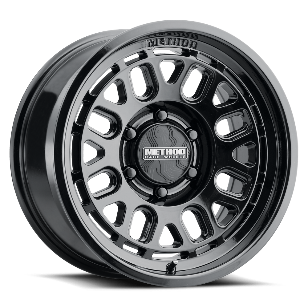 17x8.5 Method MR321 Gloss Black Wheel 6x5.5 (25mm)