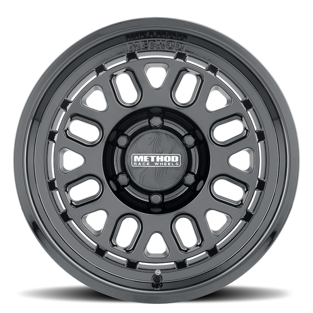 17x8.5 Method MR321 Gloss Black Wheel 6x5.5 (25mm)