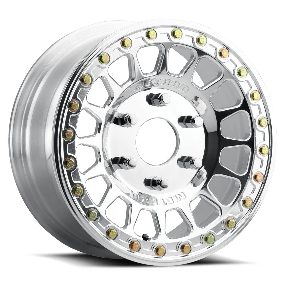 15x10 Method MR413 Polished BEADLOCK Wheel 6x5.5 (0mm)