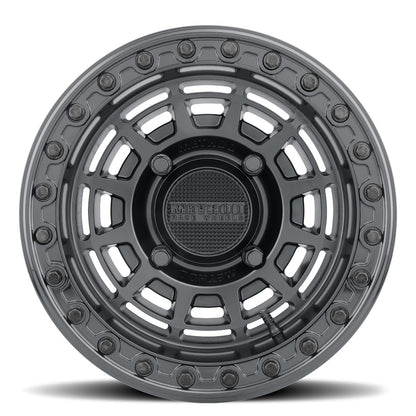 15x10 Method MR415 UTV BEADLOCK Matte Black W/ Gloss Ring Wheel 4x156 (25mm)