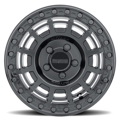 15x10 Method MR415 UTV BEADLOCK Matte Black W/ Gloss Ring Wheel 5x4.5 (25mm)