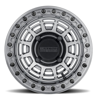 15x10 Method MR415 UTV BEADLOCK Graphite W/ Gloss Ring Wheel 4x156 (25mm)